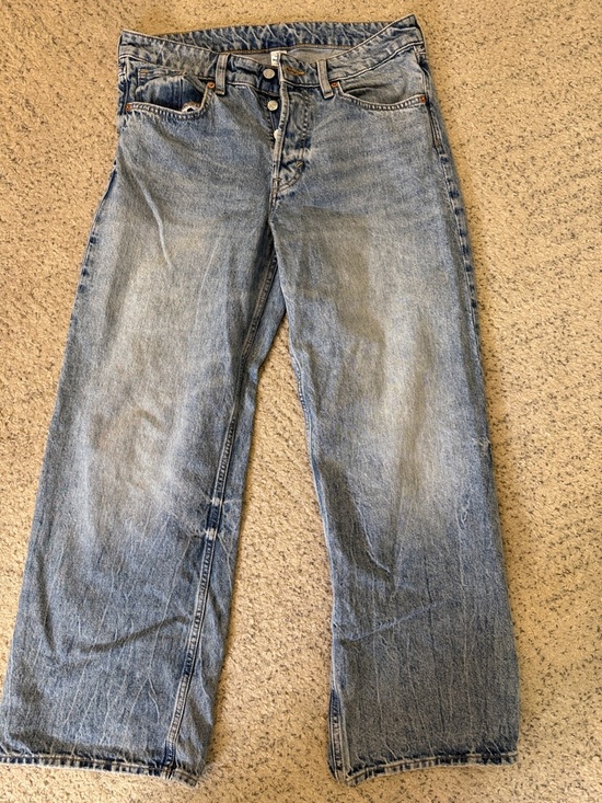 H&M Denim - H&M baggy high waisted jeans